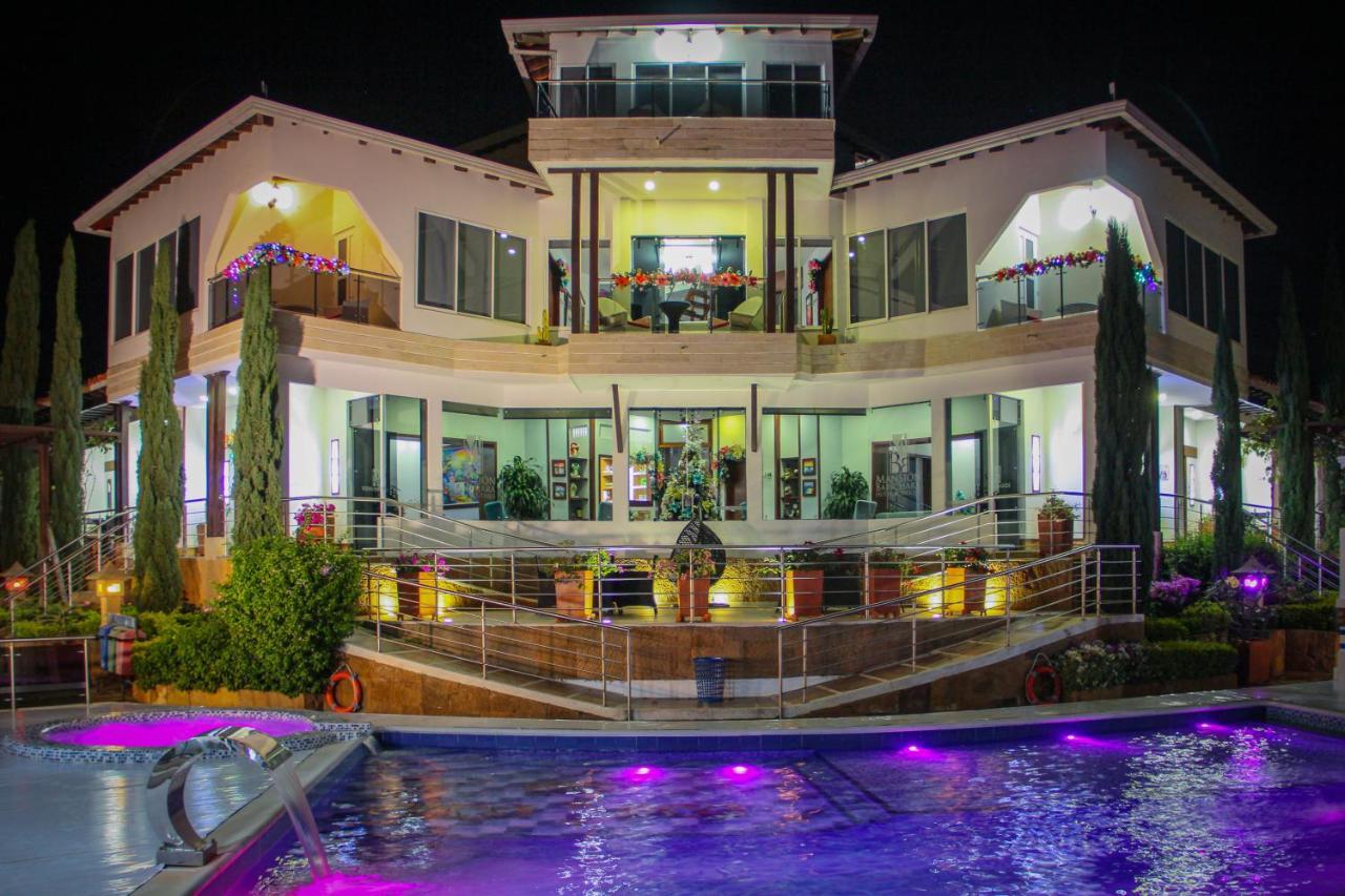 Hotel Mansion Barichara Exterior foto