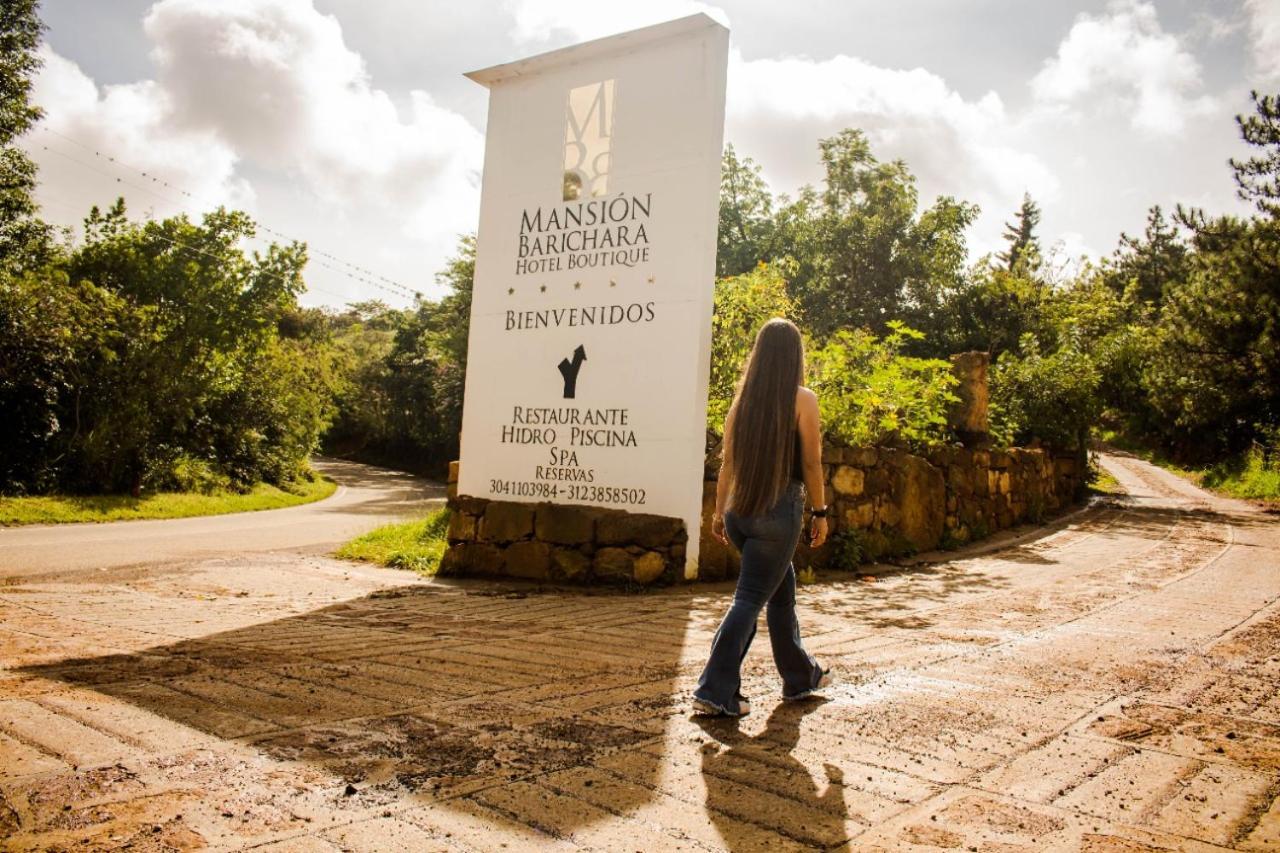 Hotel Mansion Barichara Exterior foto